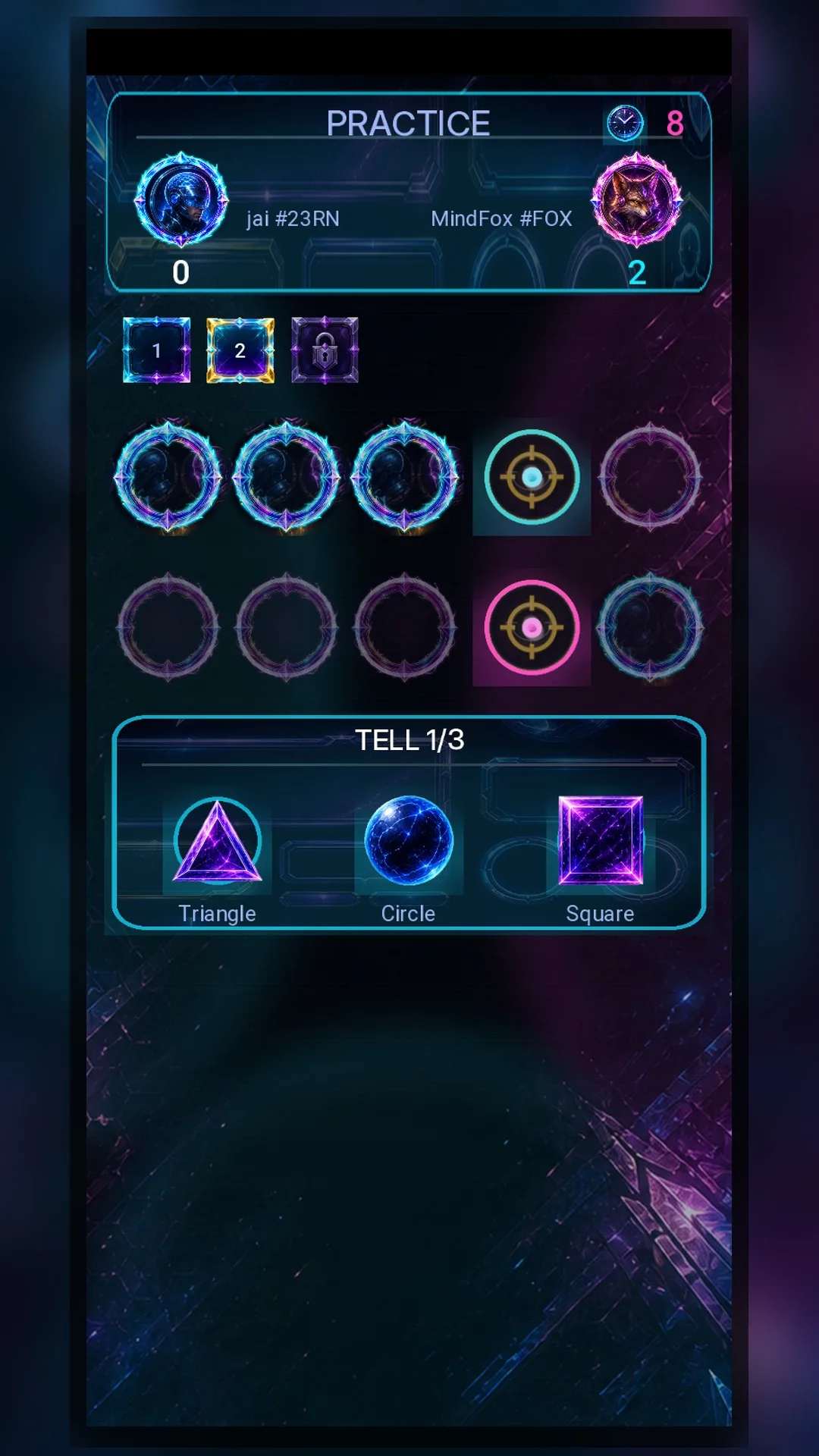 Fourth Tap game screen